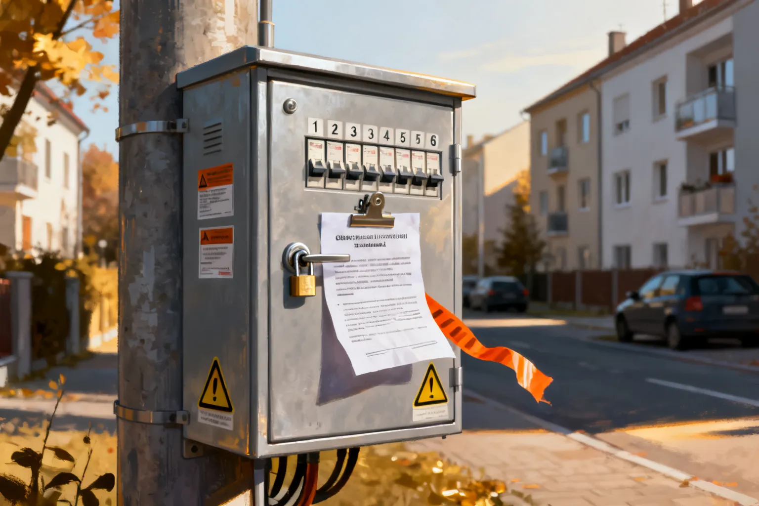 Wyłączenia prądu w Wałbrzychu 5–8 października — lista ulic i terminy
