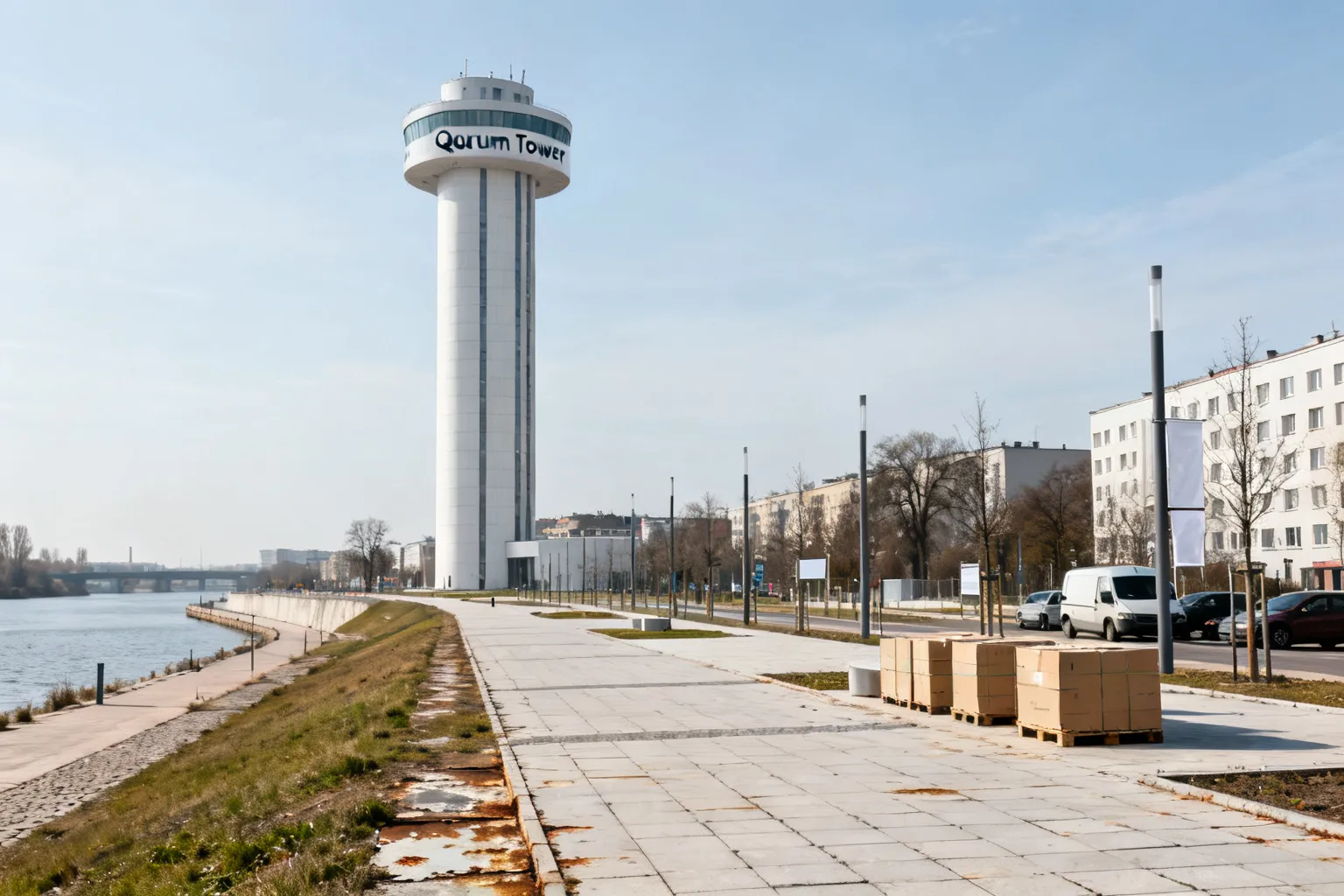Quorum Tower: rewitalizacja bulwarów we Wrocławiu obejmie prawie 3,8 ha