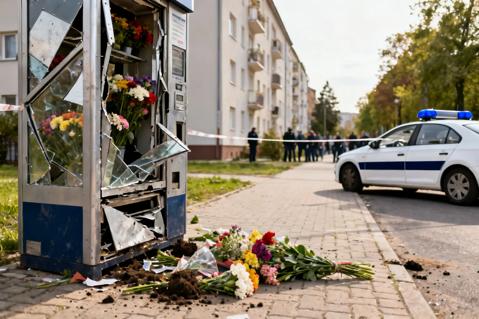 Wrocław: niszczenie kwiatomatów. Policja szuka sprawcy