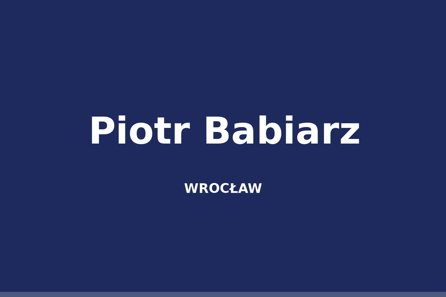 Piotr Babiarz