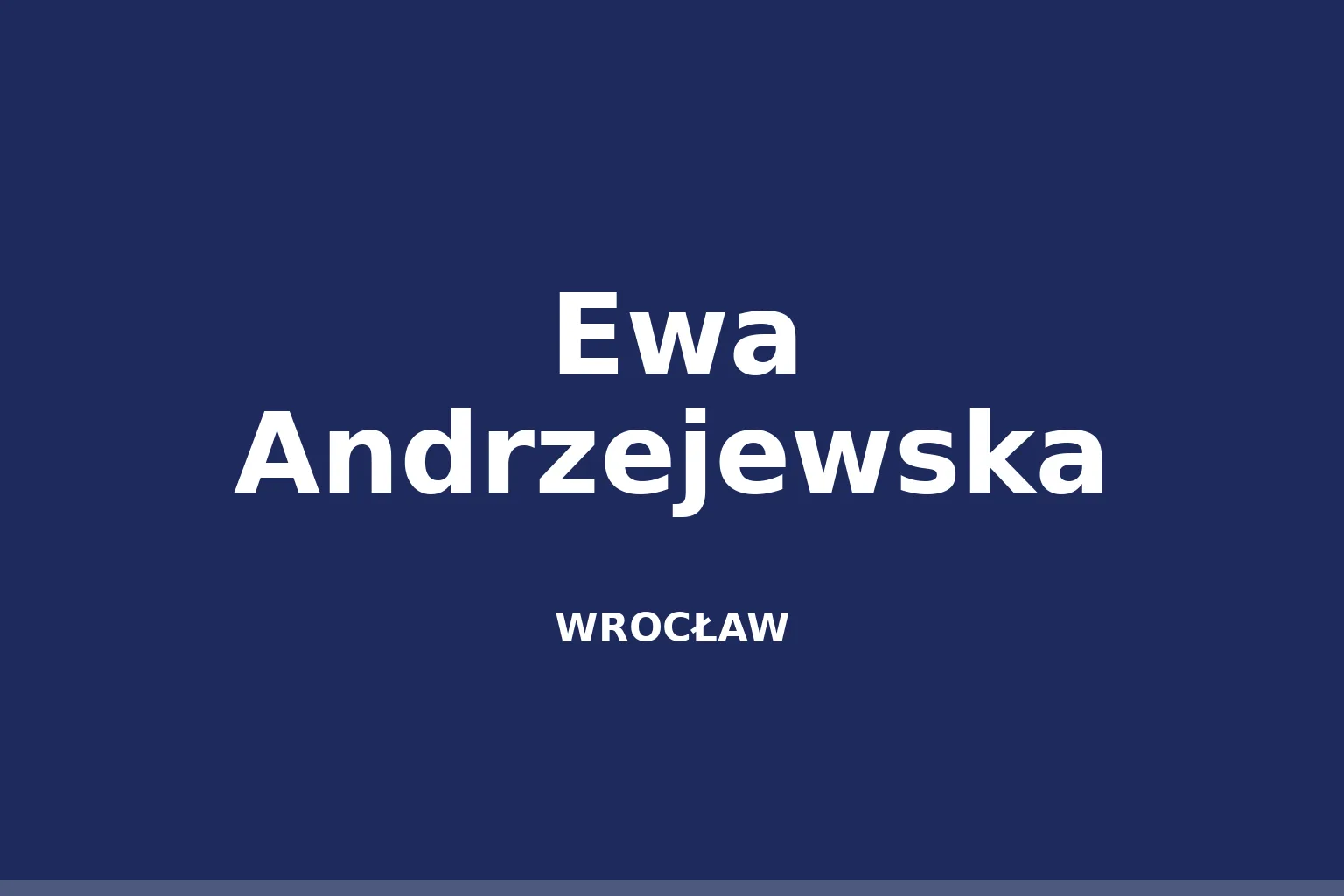 Ewa Andrzejewska (fotograf)