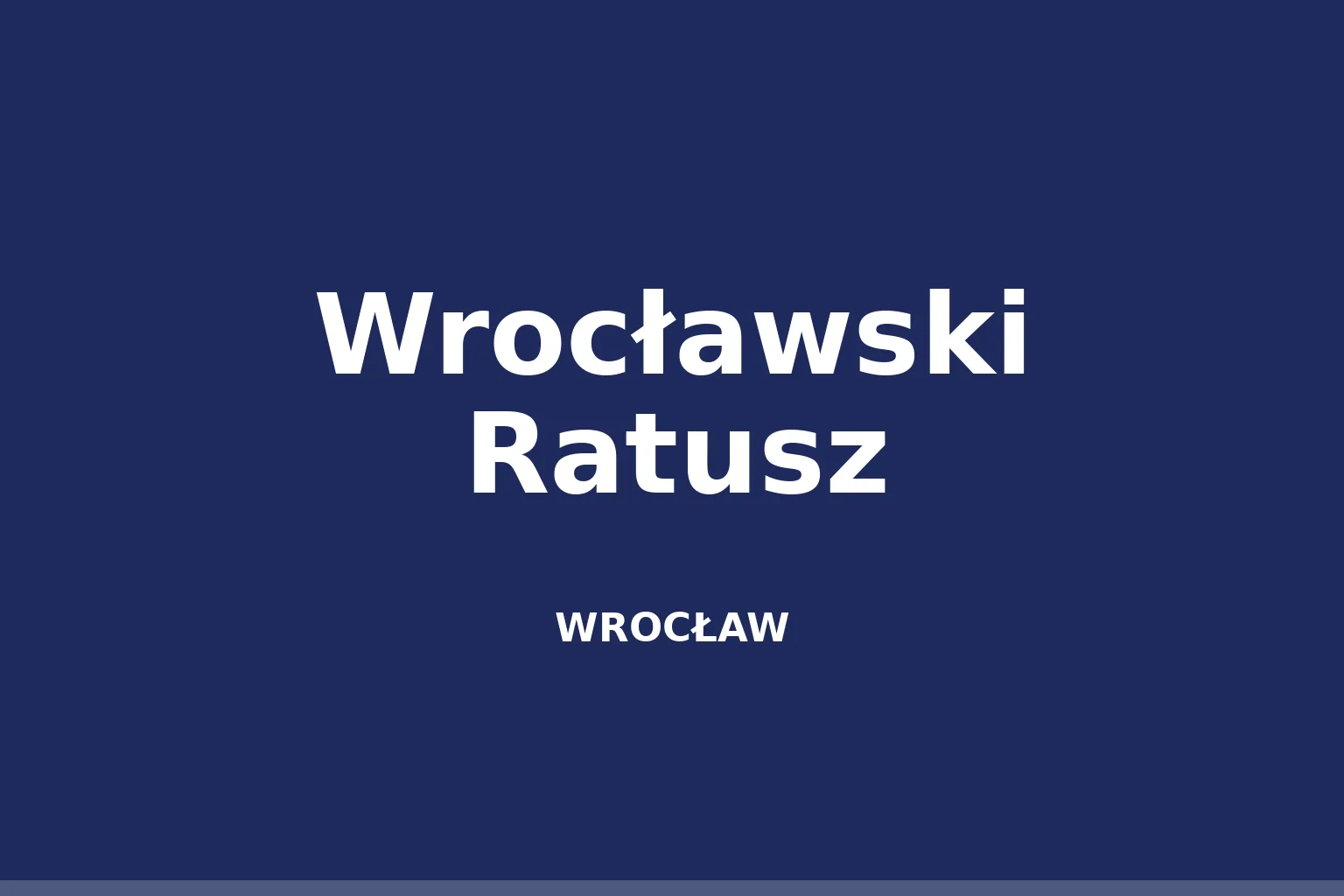 Wrocławski Ratusz